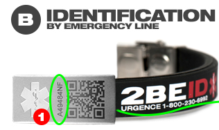 identification by emergency line