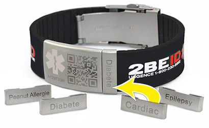 Med-clip pour bracelets 2BEID®